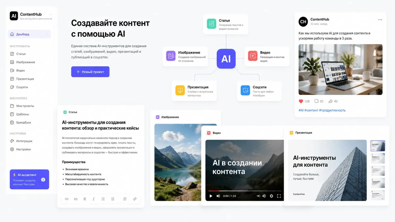 Лучшие AI-сервисы для создания контента
