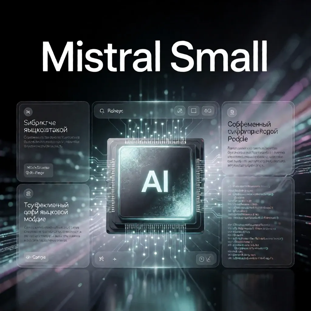 Mistral Small: обзор компактной LLM