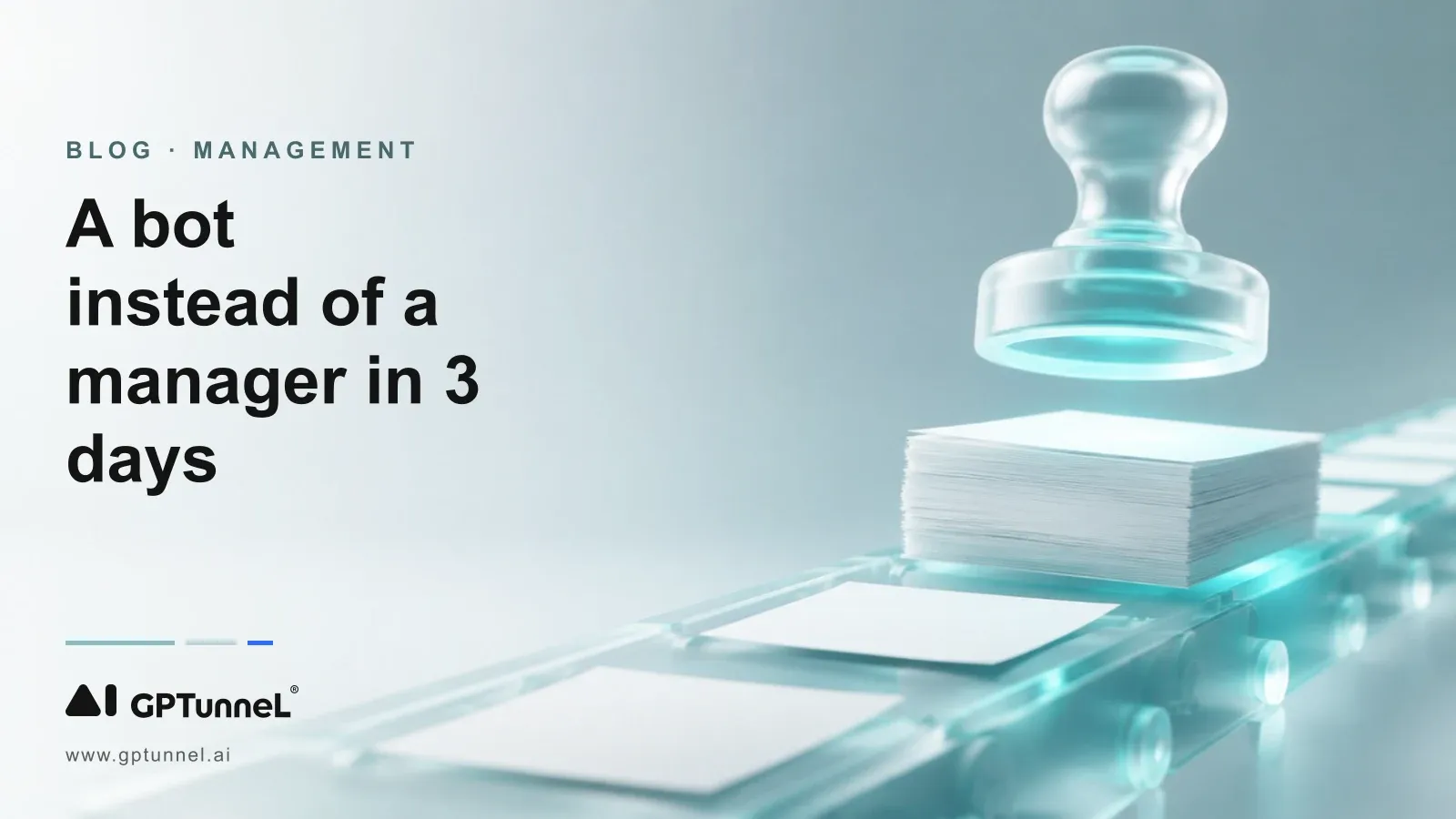 AI automation of routine work: how a bot replaced a manager in three days