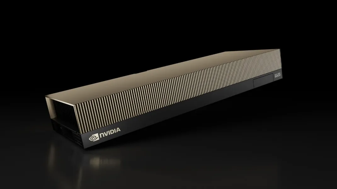 Рабочая станция с установленной видеокартой NVIDIA RTX 6000 PRO
